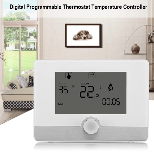 Thermostat Numérique Programmable pr Système de Chauffage de Chaudière Suspendu