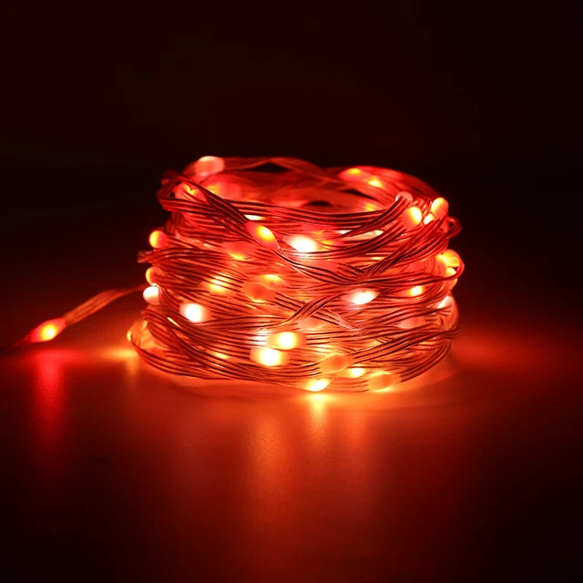 USB Twinkle LED String Fairy Lights Copper Wire Party Remote 10M 100LED