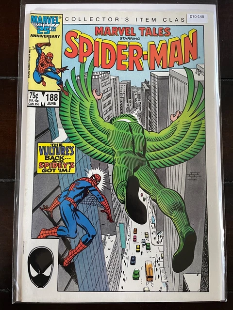 Marvel Tales 188 High Grade 9.2 Marvel Comic Book D70-148