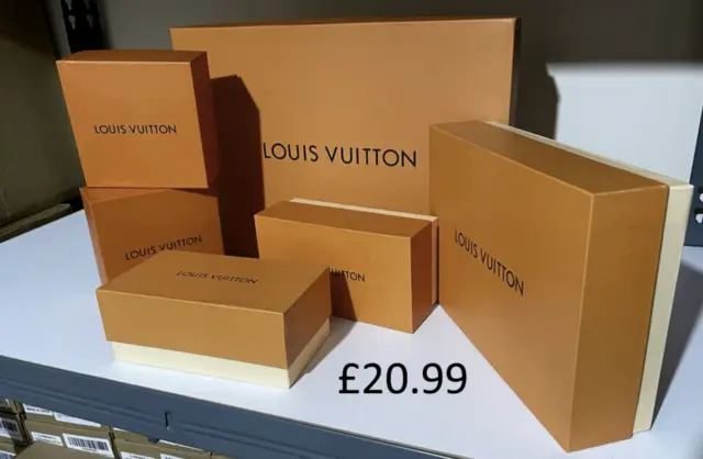 Louis Vuitton empty boxes = 6 boxes total = £16.99 please read description