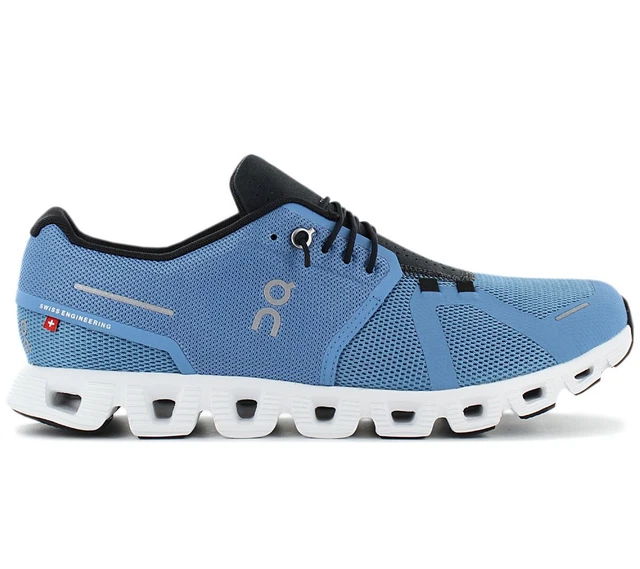 ON Running Cloud 5 Herren Sneaker 59.98915 Sport Fitness Schuhe Laufschuhe Blau