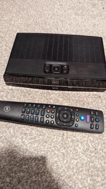 4K HD Ultra BT YouView Freeview Recorder Box DTR-T4000/500GB Remote & PowerCable