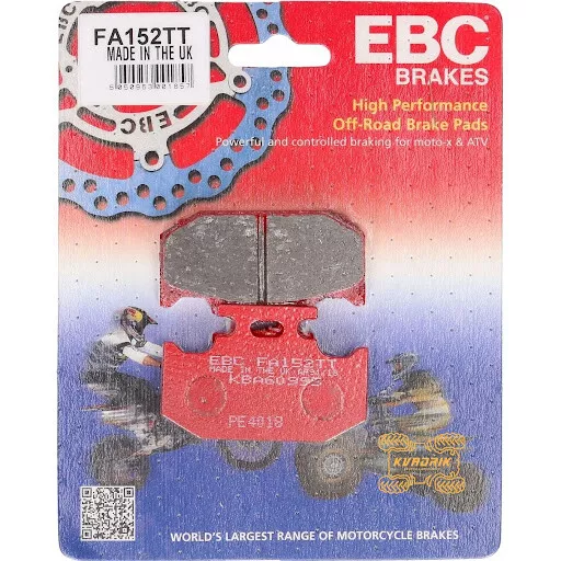 EBC REAR BRAKE PAD FA152TT Fits YAMAHA MT 125 ABS MODEL 2019 2020 2021