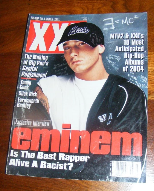 XXL HIP HOP On A Higher Level Eminem March 2004 It's Elementary Slick