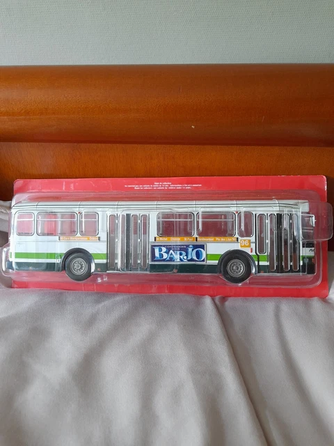 Bus Renault SC 10 R RATP 1981 - Ligne 96 (Gare Montparnasse, St Michel) - 1/43