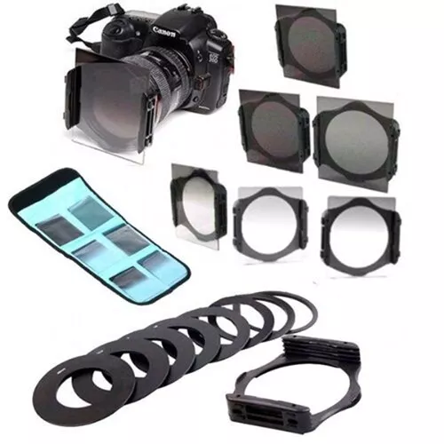 17 en 1 Conjunto de Filtro ND gradual de lente de camara digital para Cokin9681