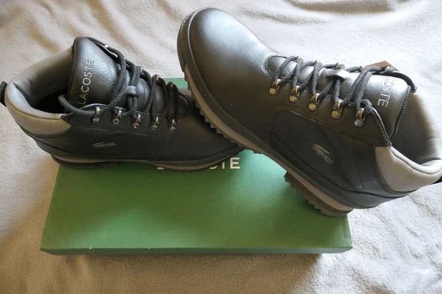 LACOSTE MENS UPTON Leather Spm Mid Boot size 11 US 84.98 PicClick UK