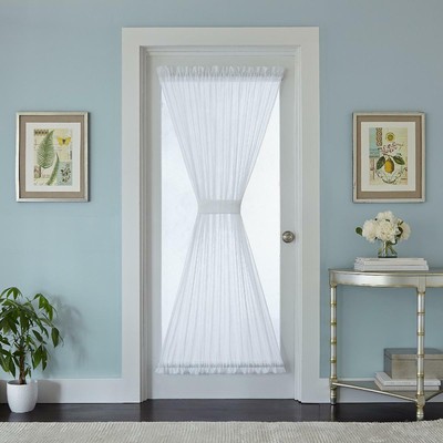 Better Homes & Gardens Crushed Voile Door Curtain Panel, 51X72 4