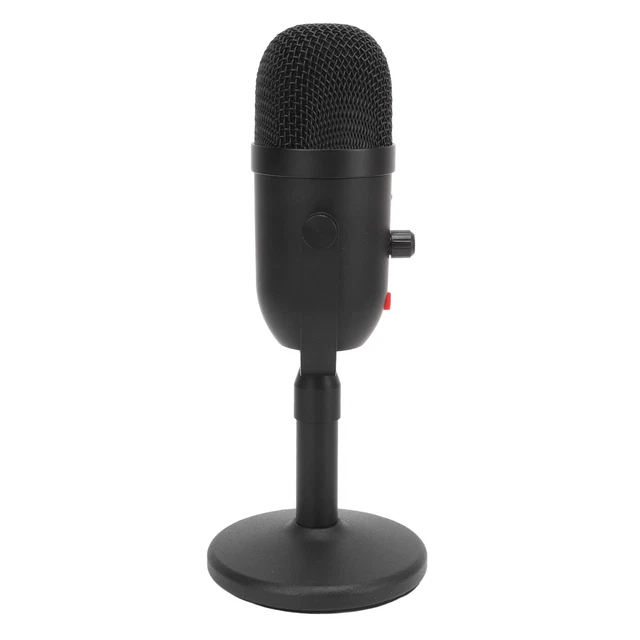 (1)USB Condenser Microphone Intelligent Noise Reduction Cardioid Condenser Micro