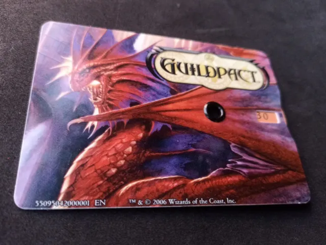 Magic The Gathering Guildpact life counter card in vgc 2006