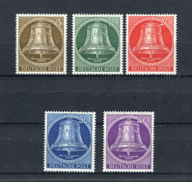Berlin 101 - 105 Freiheitsglocke Klöppel Mitte Satz postfrisch (9064)