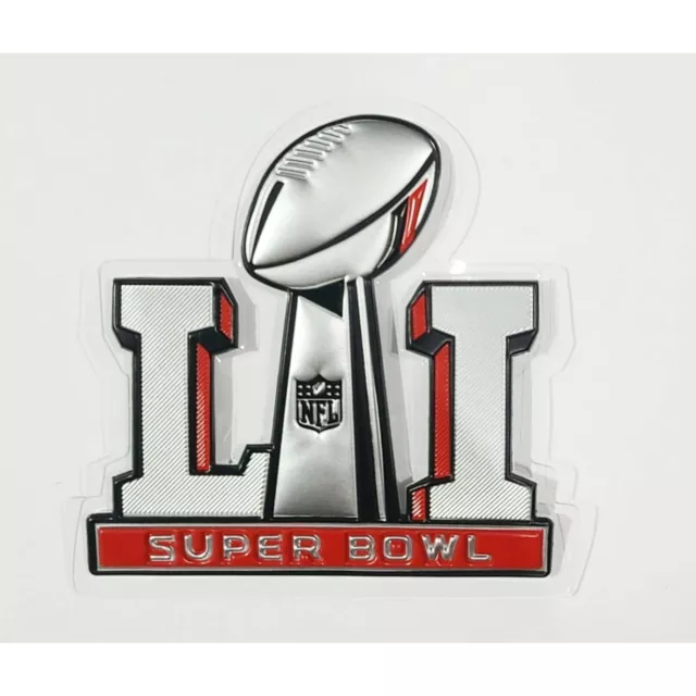 Super Bowl 54 LIV flex chrome plastic jersey patch Kansas City