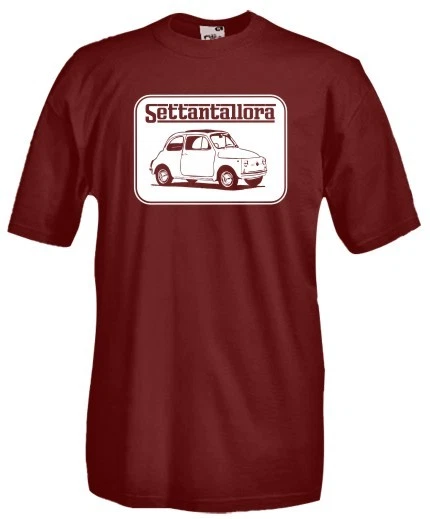 T-Shirt maglietta Motors V57 Automobile Settantallora Italian Style Vintage cars