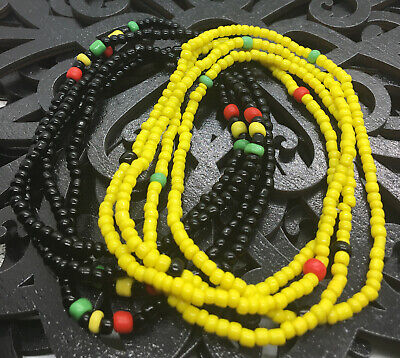 2 PC Handcrafted Waist Beads Jewelry African Bohemia Bracelets Anklet New 3563