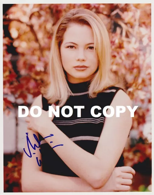 MICHELLE WILLIAMS - Sexy Young Blonde 8x10 Photo Signed Autograph COA Photograph