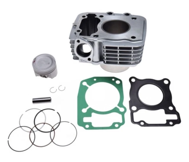 Kit Cilindro 125 cc Pistone 52,40 mm Anelli Pistone Guarnizione per Honda CBF125 CBF