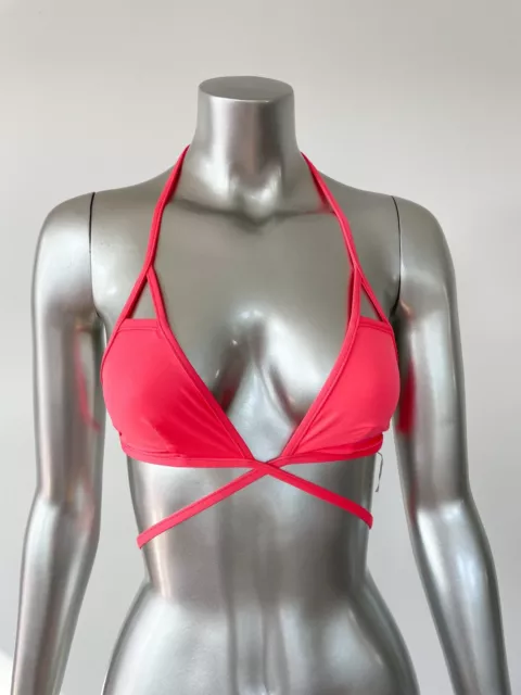 Vitamin A Bikini Top Women’s extra Small Swimwear Serra Keyhole Triangle Wrap