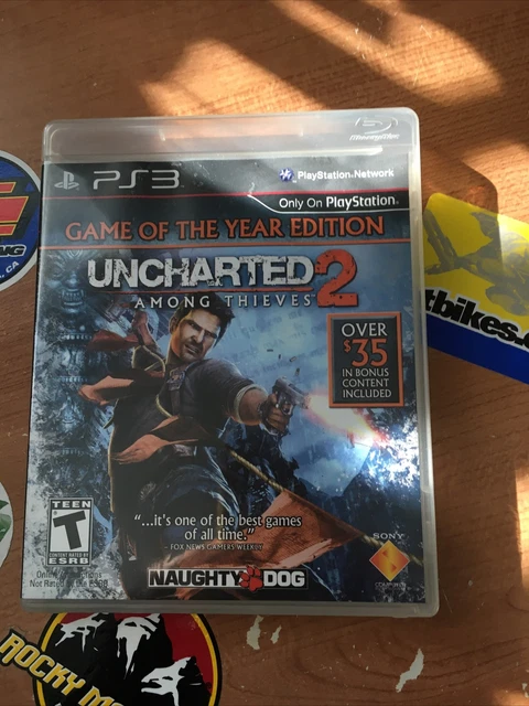 UNCHARTED 2 AMONG THIEVES (Sony PlayStation 3) PS3 GAME COMPLETE CIB DRAKE