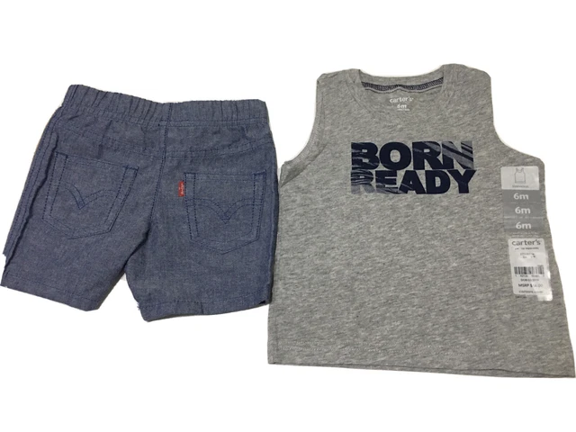 Levi’s, Carter’s Baby Boy Clothes Size 6 Months Lot Of 2
