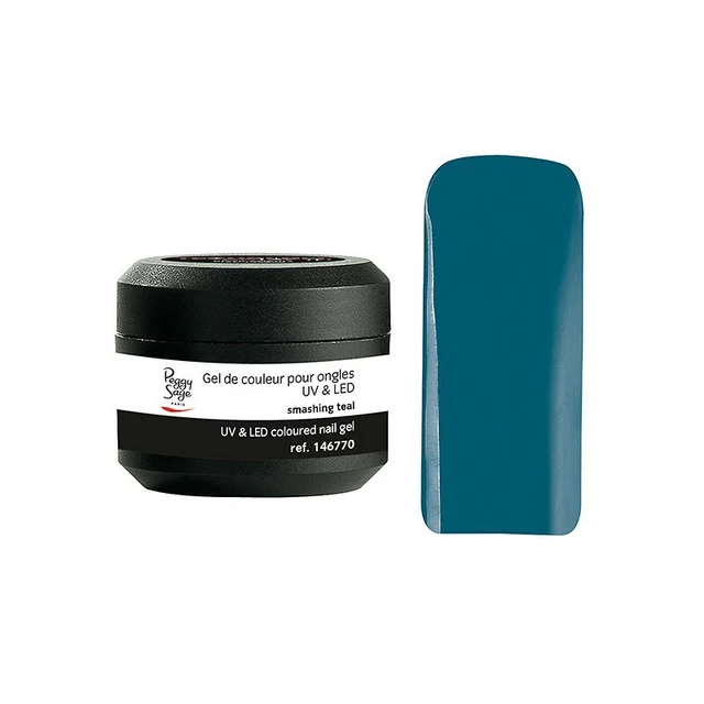 Gel Coloré PEGGY SAGE TECHNI GEL UV/LED - 5g Milky Perle Nacré - Parfait Pour Manucure Pro