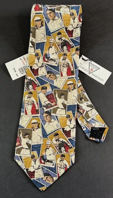 BABE RUTH MLB Baseball Silk Necktie Novelty Tie Guess by George ...