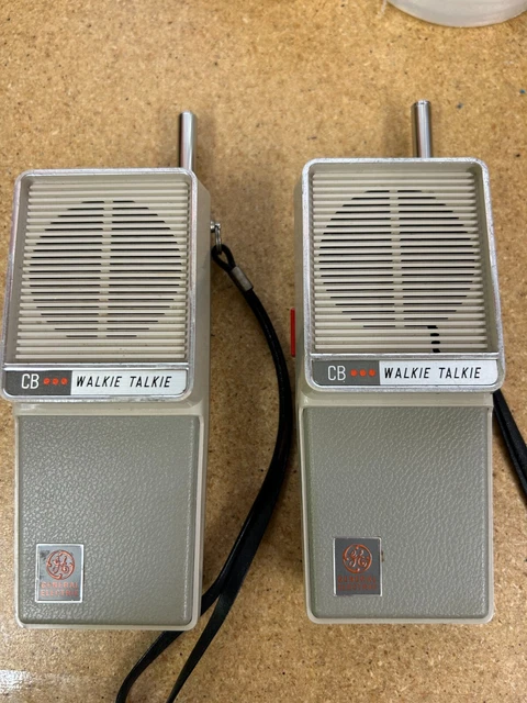 VINTAGE GE WALKIE Talkie 1960s Model Y 7040 For Parts/Repair £16.91 ...