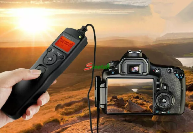 Time Lapse Intervalometer Timer Shutter for Canon 1100D 1200D 750D 700D 650D 70D