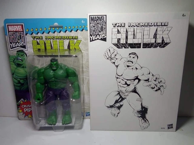 Marvel Legends 80th Anniversary Retro Green Hulk 2019 SDCC Exclusive