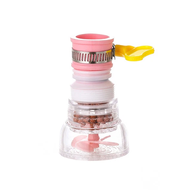 Rubinetto Rotante 360° Booster Doccia Cucina Rubinetto Estensore Filtro Acqua re