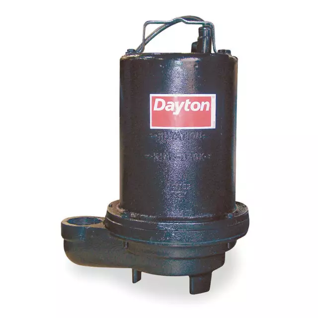DAYTON 3BB86 1 HP Effluent Pump,No Switch Included