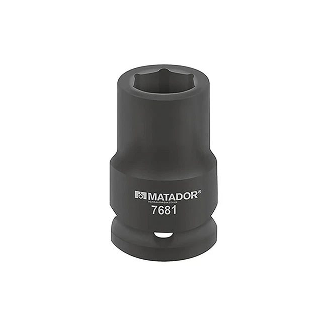 MATADOR Kraft-Steckschlüssel-Einsatz, 6-kt., L, 25 mm (1"): 50x100 m