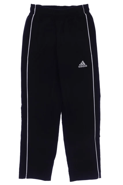 Adidas pantaloni di stoffa ragazza pantaloni pantaloni taglia EU 128 neri #z4aih93