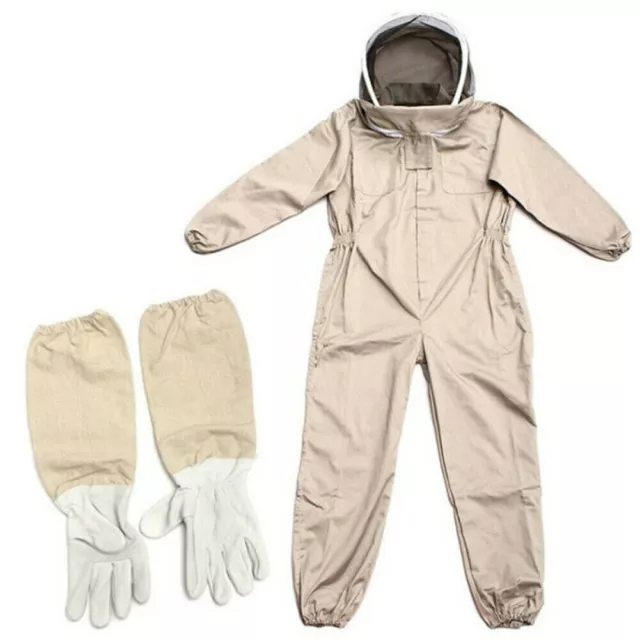 3 Poches Apiculture Protection Équipement Complet Corps Hood Suit Mâle/Unisexe 3
