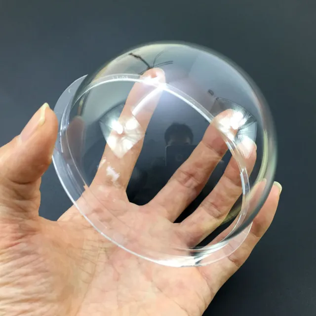 10pcs 9/12/16cm Hemisphere Dome Covers Globe Diy Making Transparent Plastic