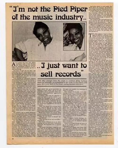 Millie Jackson Interview Black Music Magazine #3 EF