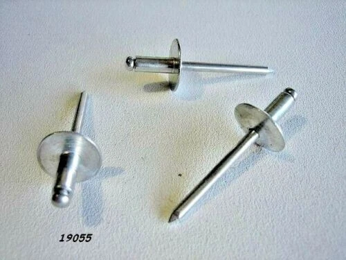 3/16" Pop RIVETS Aluminum 5/8" Large Flange (40) Trailer Repair Auto Truck