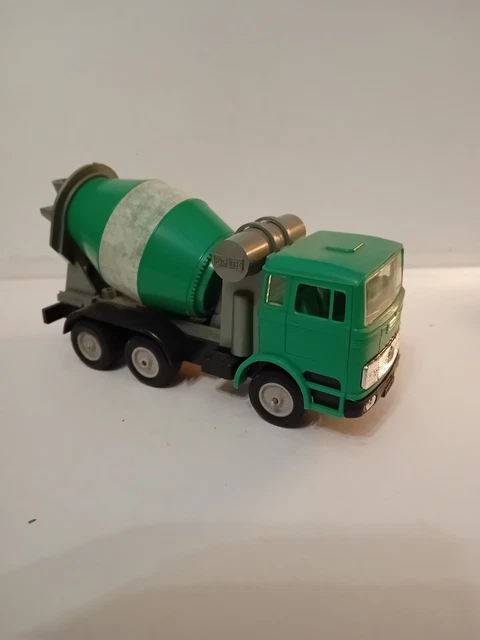 Camion Toupie Mercedes 1971 NOREV échelle 1/43 - Modèle Réduit Occasion, Fabriqué En France