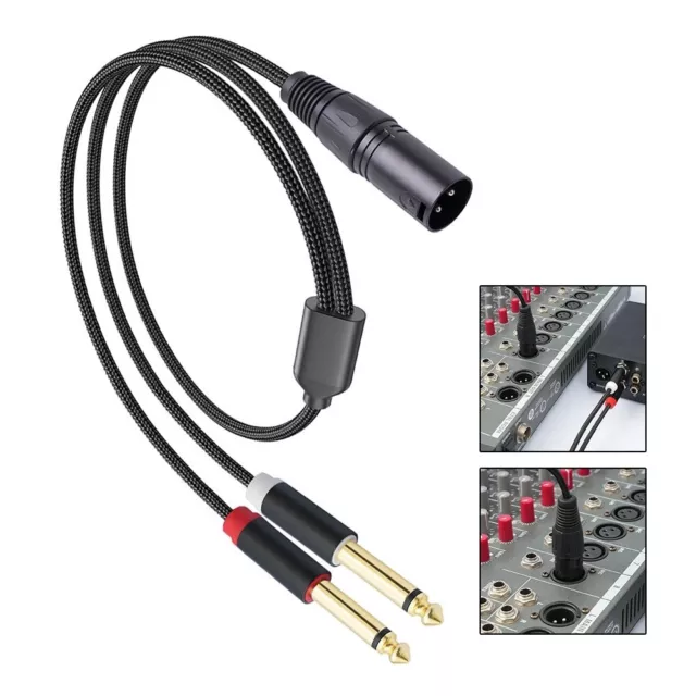 Precision Engineered XLR auf Dual RCA Y Splitter-Kabel für zuverlässige Konnektivität