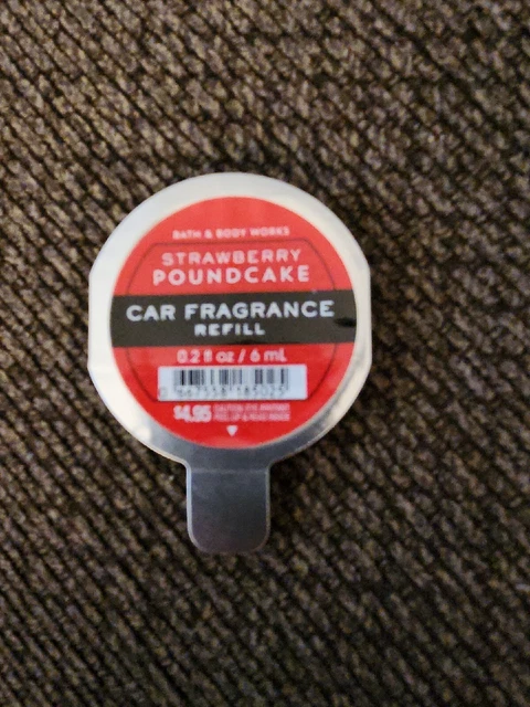 Bath and Body Works Scentportable Car Fragrance Refill 0.2fl oz strawberry pound