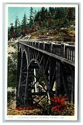 Latourelle Bridge, Columbia River Highway, Oregon c1910 Vintage Postcard