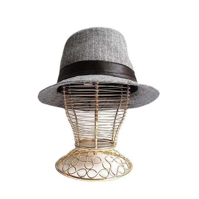Chapeau Rack Bijoux Affichage Riser Cheveux Mannequin Tête Debout Stockage Pour