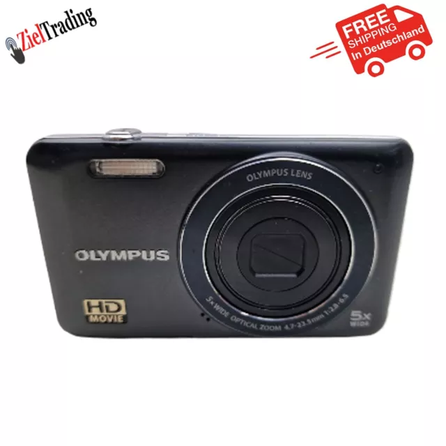 Olympus VG-120 14,0-MP Kompakt Digitalkamera - Schwarz