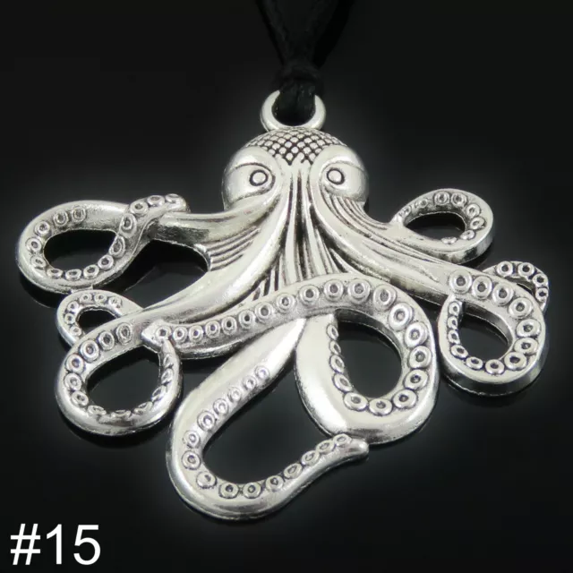 Surfer Style Silver Tone Pendant Necklace boho mens ladies womens boys jewellery