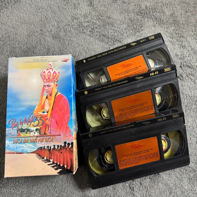 Paris By Night 55 Hi Fi VHS Tape Vintage Vietnamese Music Thuy Nga