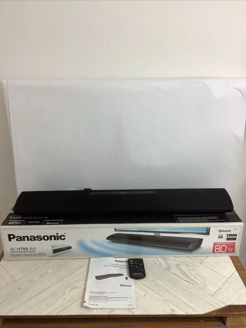 PANASONIC SC-HTB8 SOUND Bar with Bluetooth -no remote- Tested VGC
