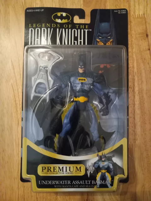 Legends of the Dark Knight Underwater Assault Batman Figure 1997 Kenner  NEW