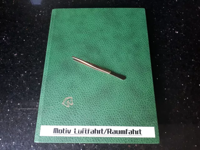 BRIEFMARKEN "MOTIV RAUMFAHRT / LUFTFAHRT", schöne Sammlung auf 16 Albumseiten