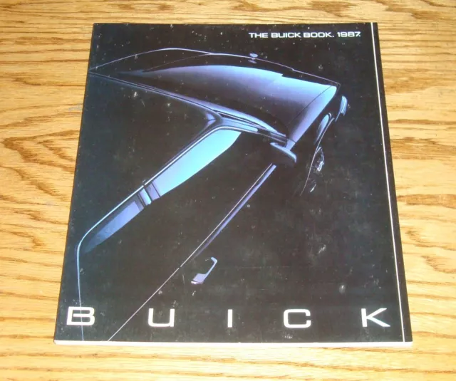 Original 1987 Buick Full Line Deluxe Sales Brochure 87 Grand National