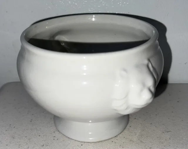 Vintage Lion Head Mini Bowl Porcelain
