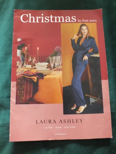 Vintage Laura Ashley Christmas Catalogue 2001